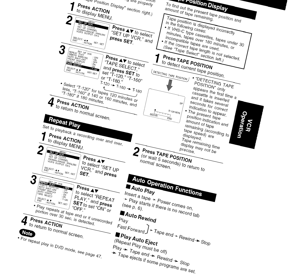 Panasonic PV-D4734S User Manual | Page 31 / 72