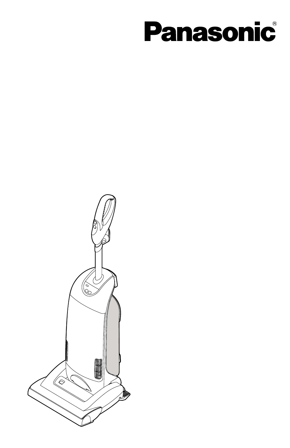 Panasonic MC-UG787 User Manual | 56 pages