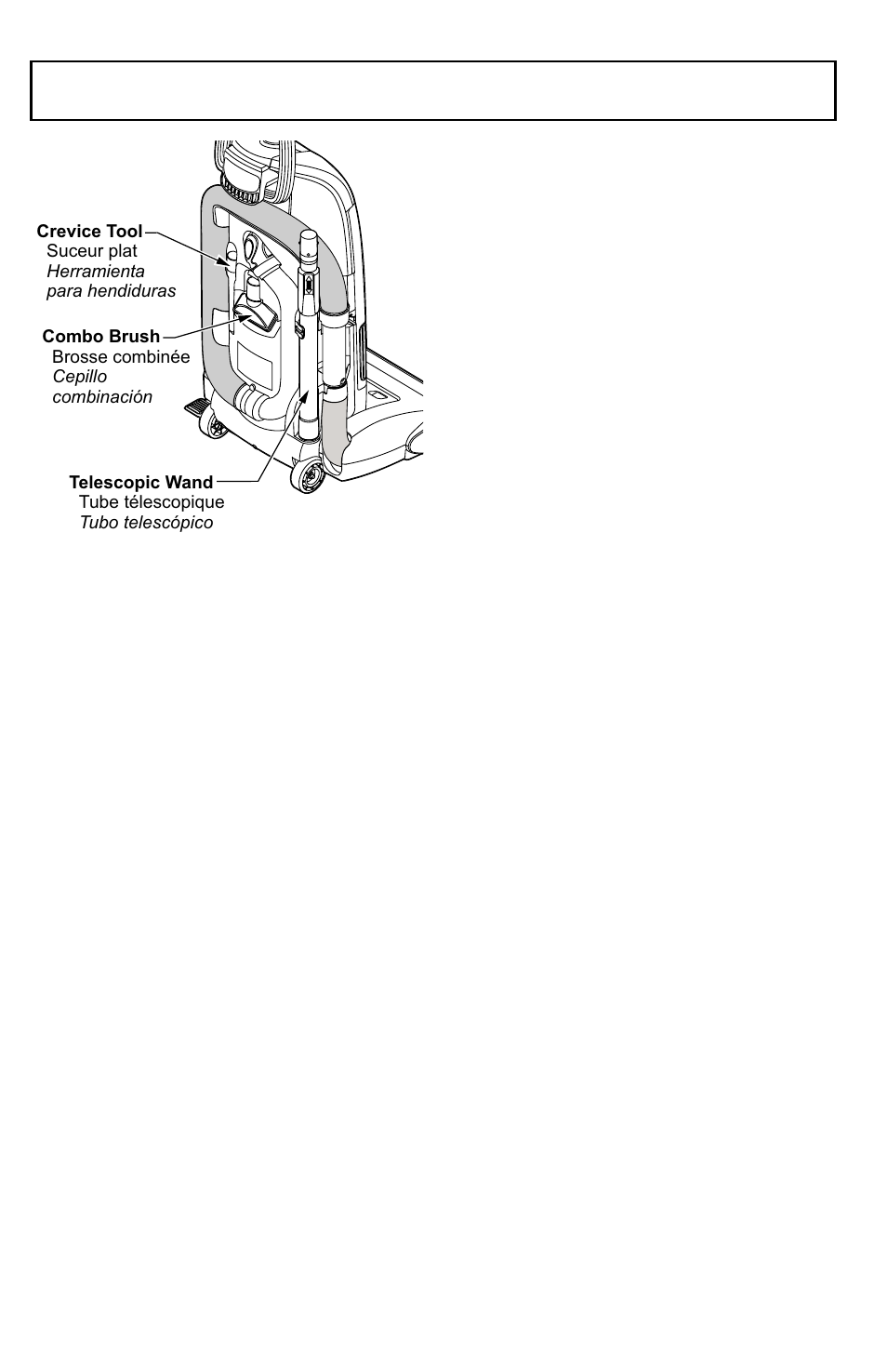 Tool storage | Panasonic MC-UG787 User Manual | Page 14 / 56