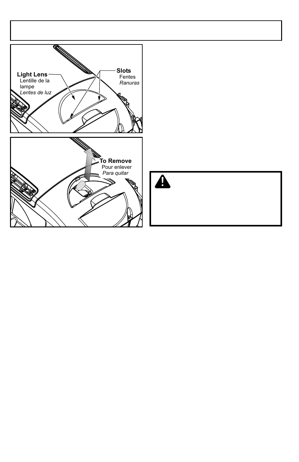 Replacing headlight bulb, Caution | Panasonic MC-UG787 User Manual | Page 36 / 56