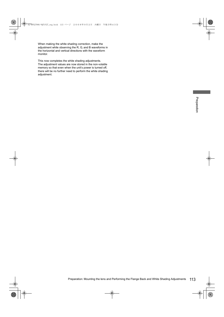 Panasonic AJ-P2C002SG User Manual | Page 113 / 206