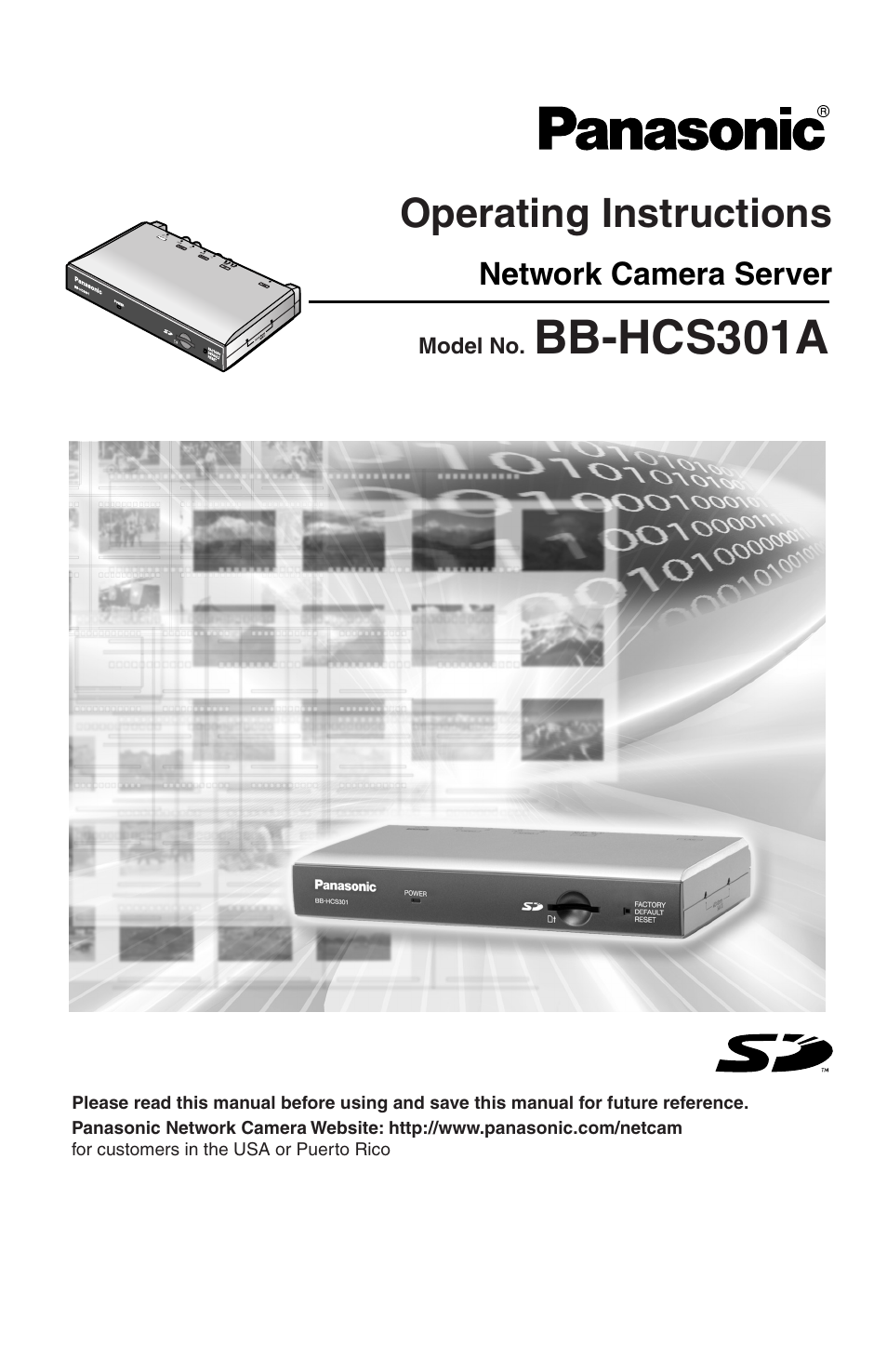 Panasonic BB-HCS301A User Manual | 172 pages