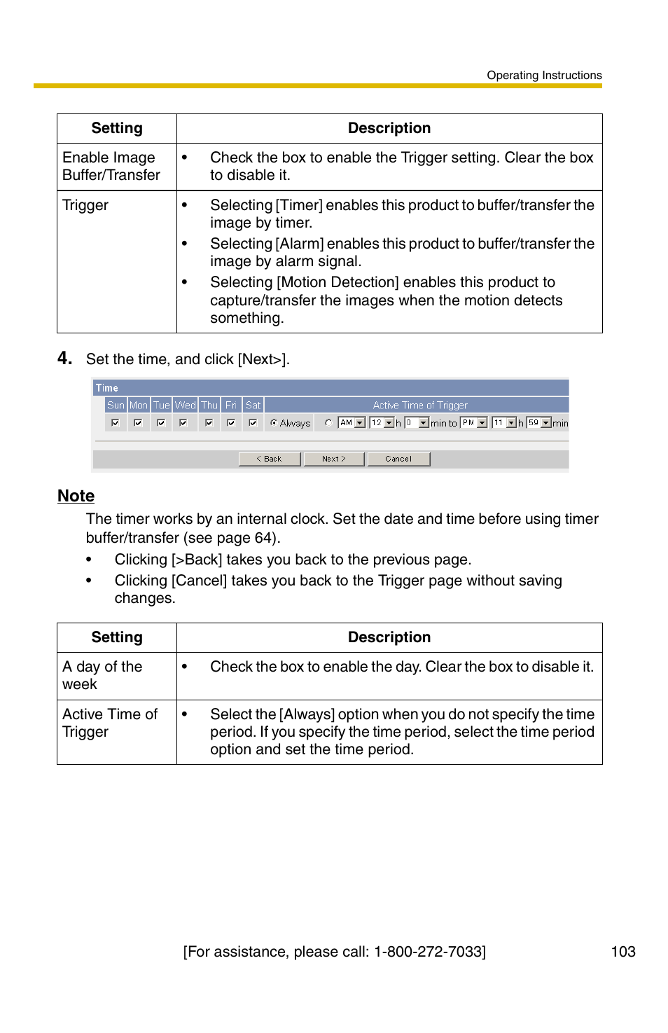 Panasonic BB-HCS301A User Manual | Page 103 / 172