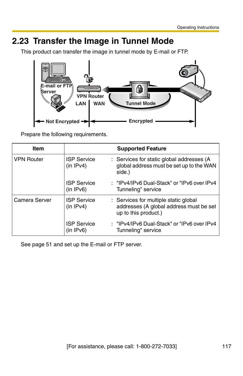 23 transfer the image in tunnel mode | Panasonic BB-HCS301A User Manual | Page 117 / 172