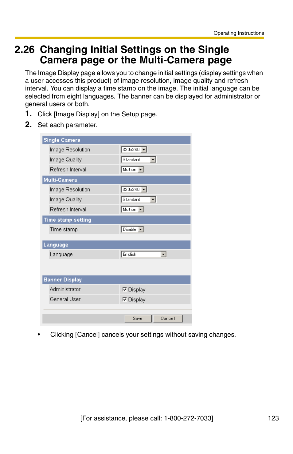 Panasonic BB-HCS301A User Manual | Page 123 / 172