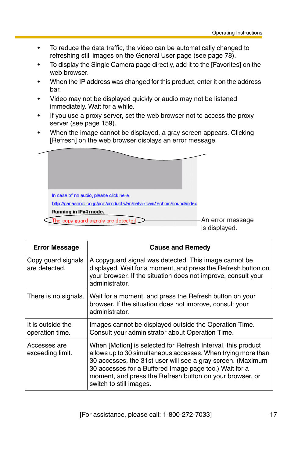 Panasonic BB-HCS301A User Manual | Page 17 / 172