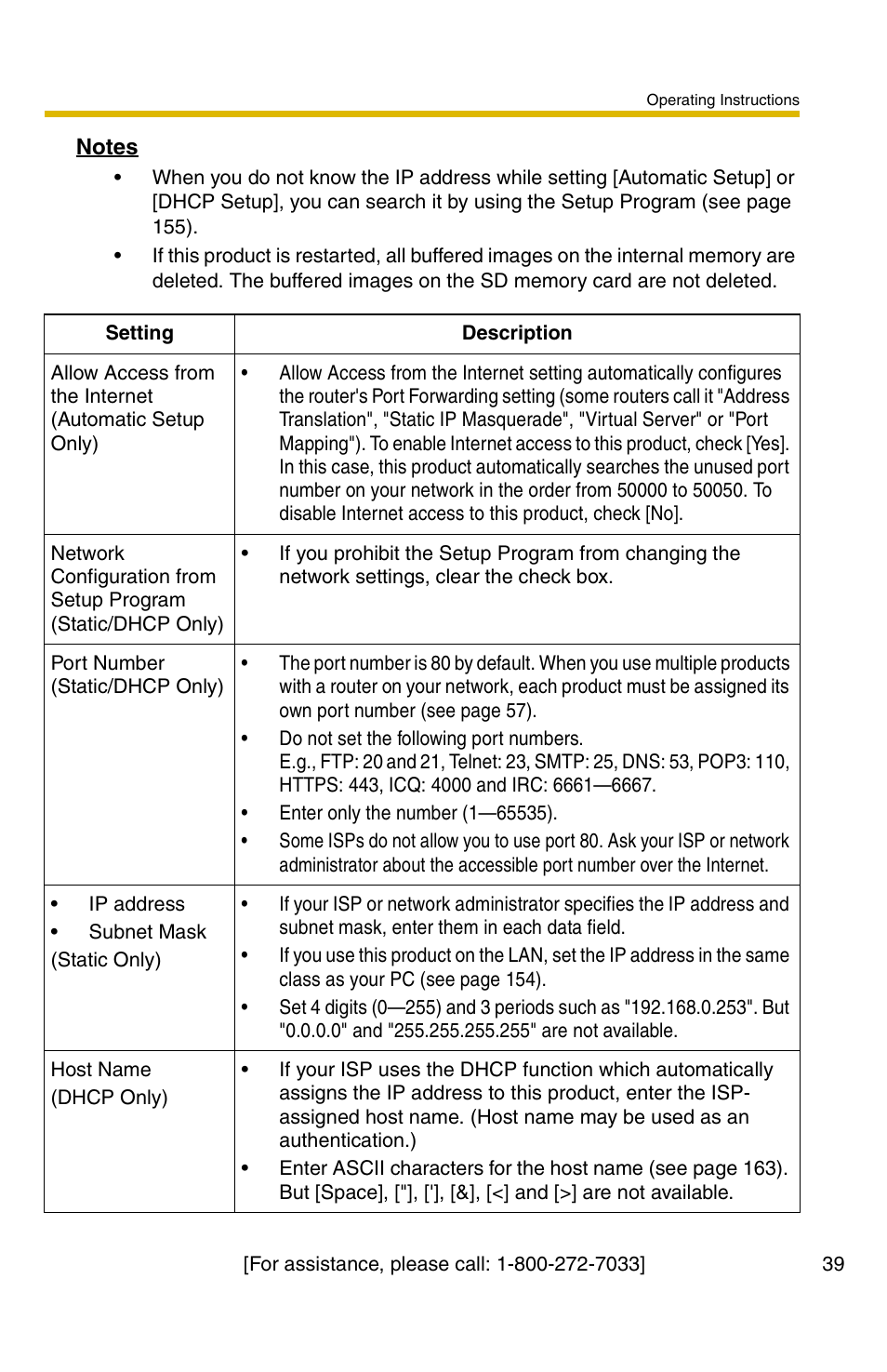 39 f | Panasonic BB-HCS301A User Manual | Page 39 / 172