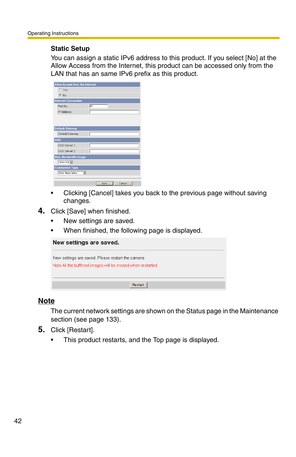 Panasonic BB-HCS301A User Manual | Page 42 / 172