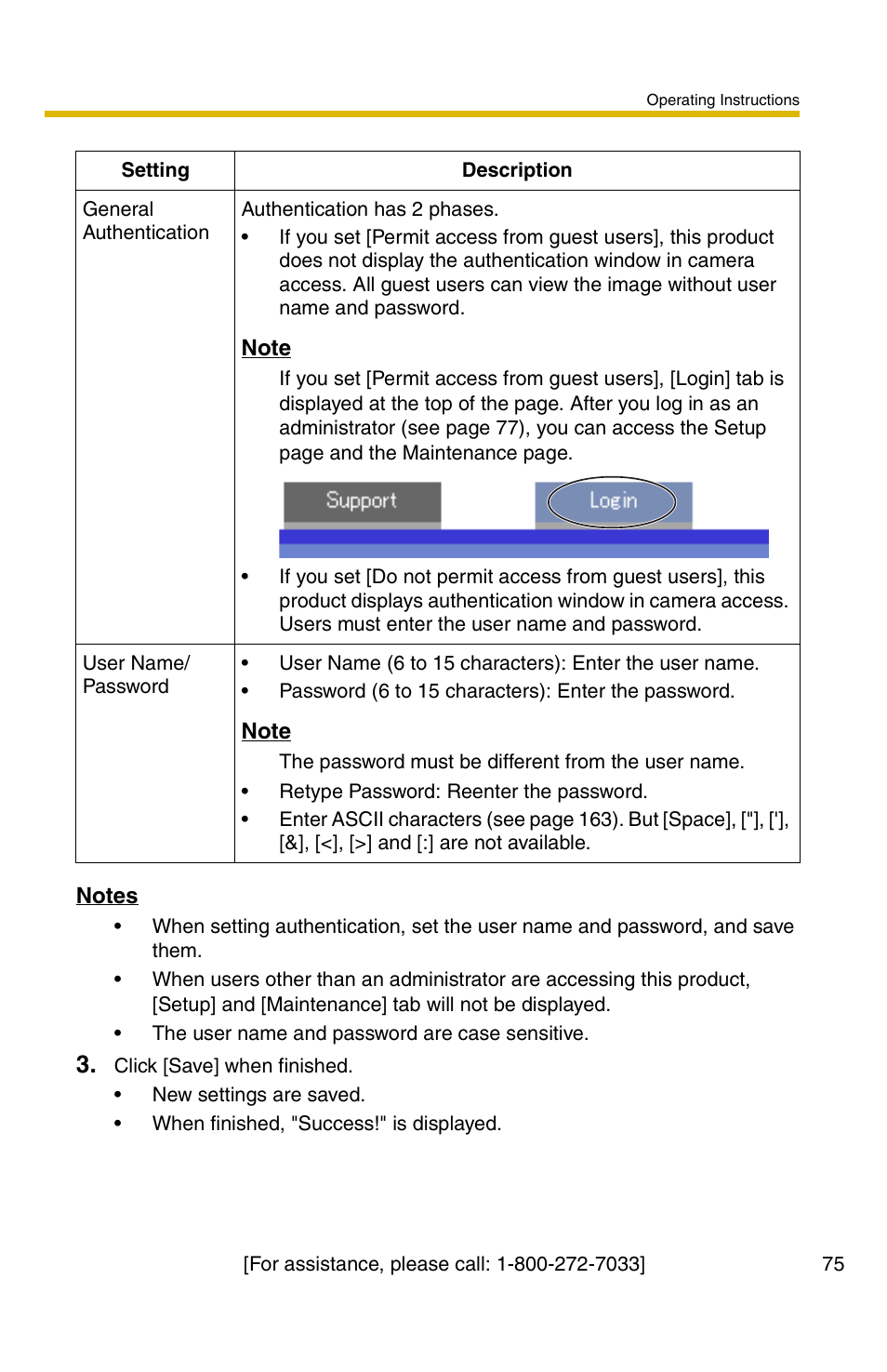 Panasonic BB-HCS301A User Manual | Page 75 / 172