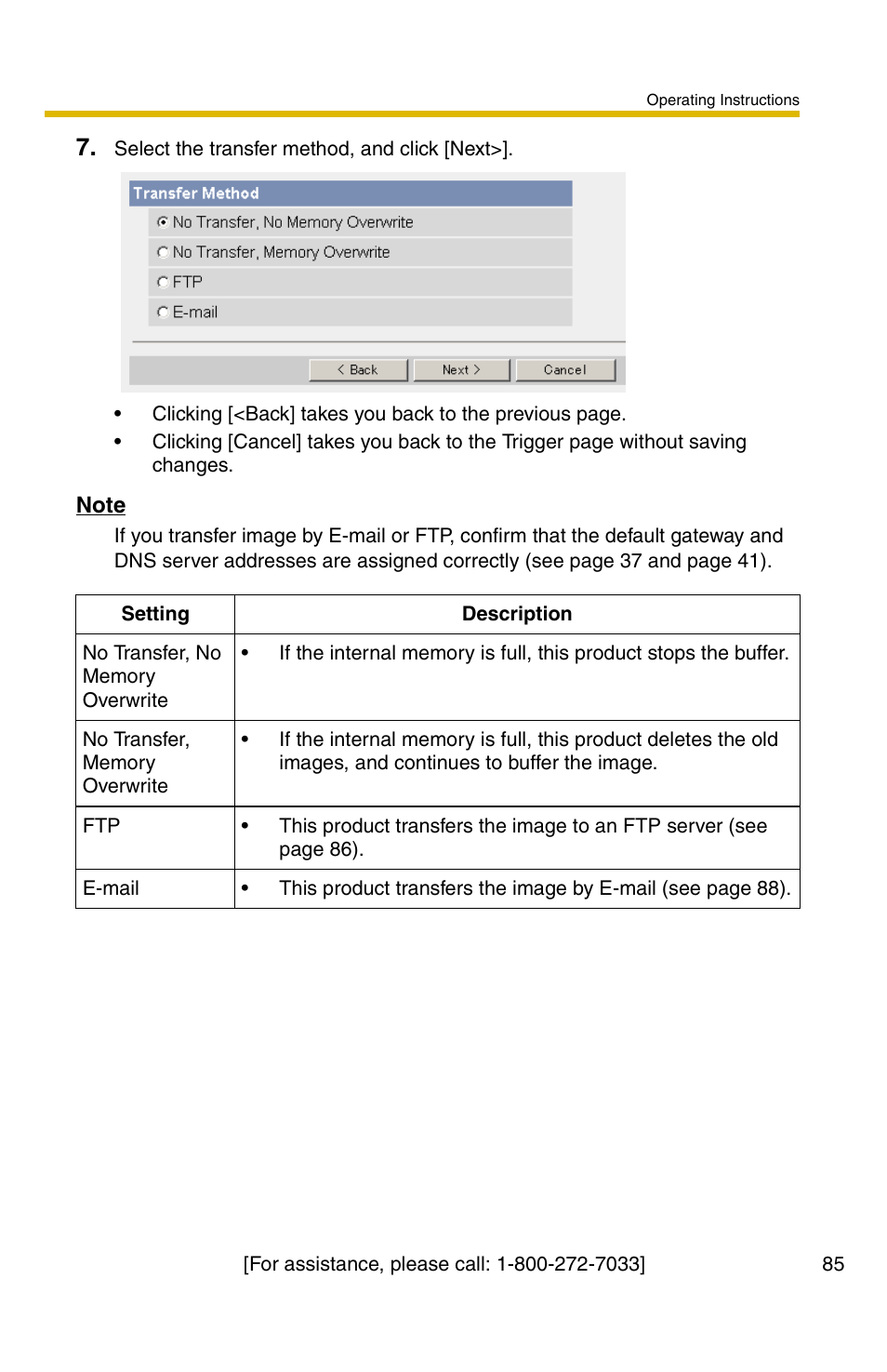 Panasonic BB-HCS301A User Manual | Page 85 / 172