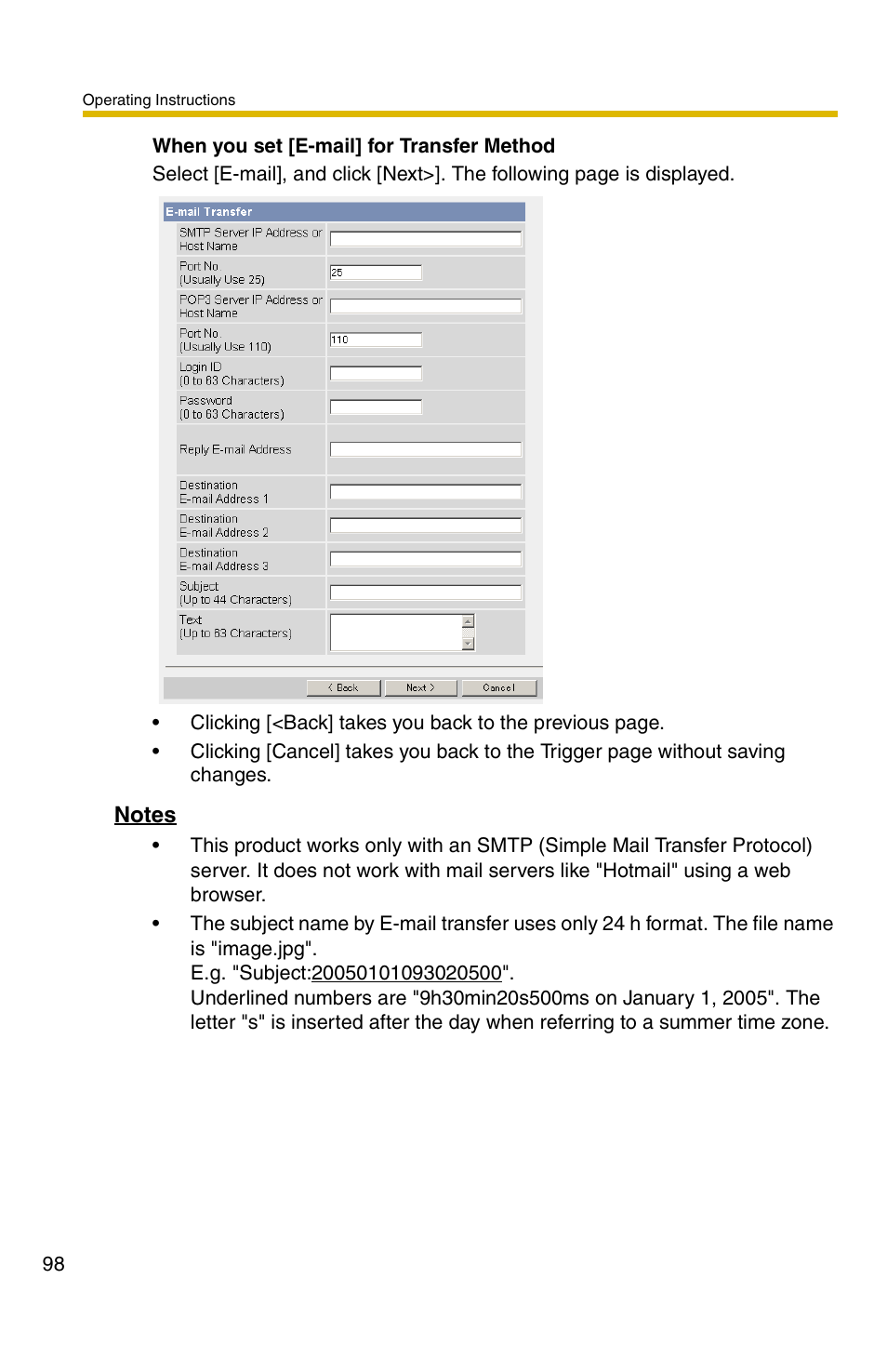 Panasonic BB-HCS301A User Manual | Page 98 / 172