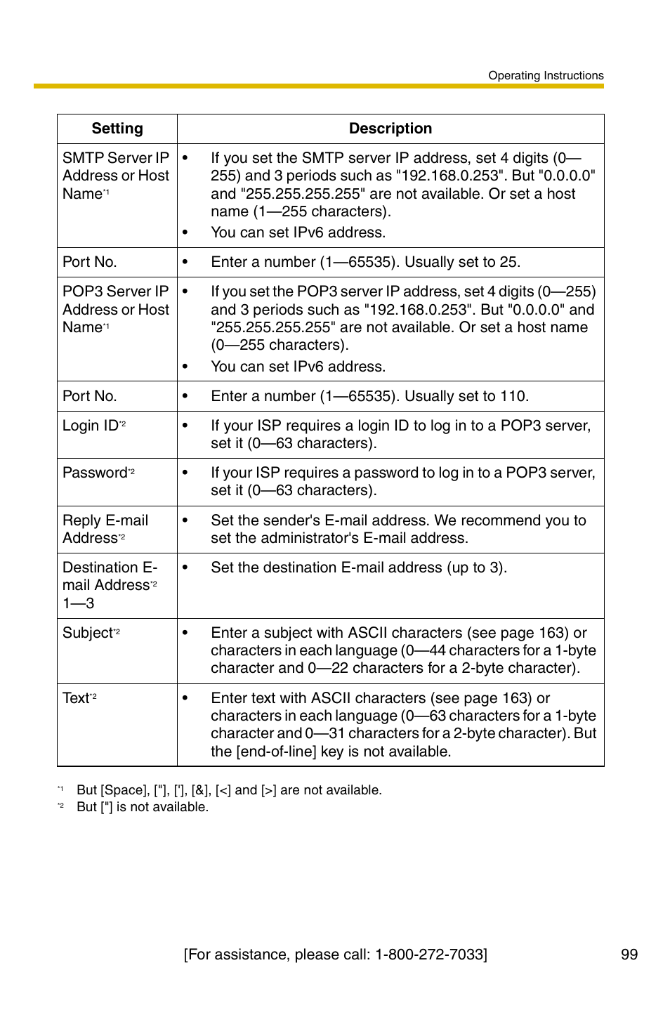 Panasonic BB-HCS301A User Manual | Page 99 / 172