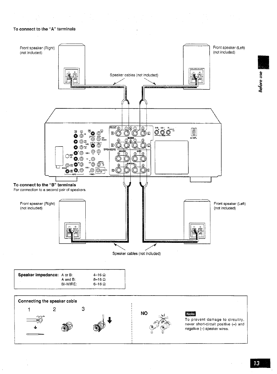 Panasonic SA-AX6 User Manual | Page 13 / 36