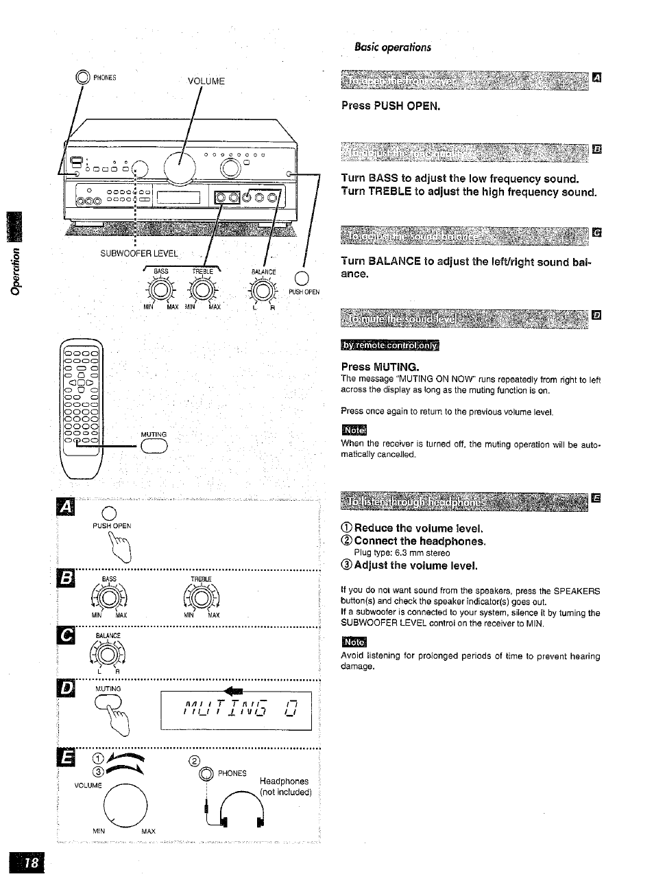 Panasonic SA-AX6 User Manual | Page 18 / 36