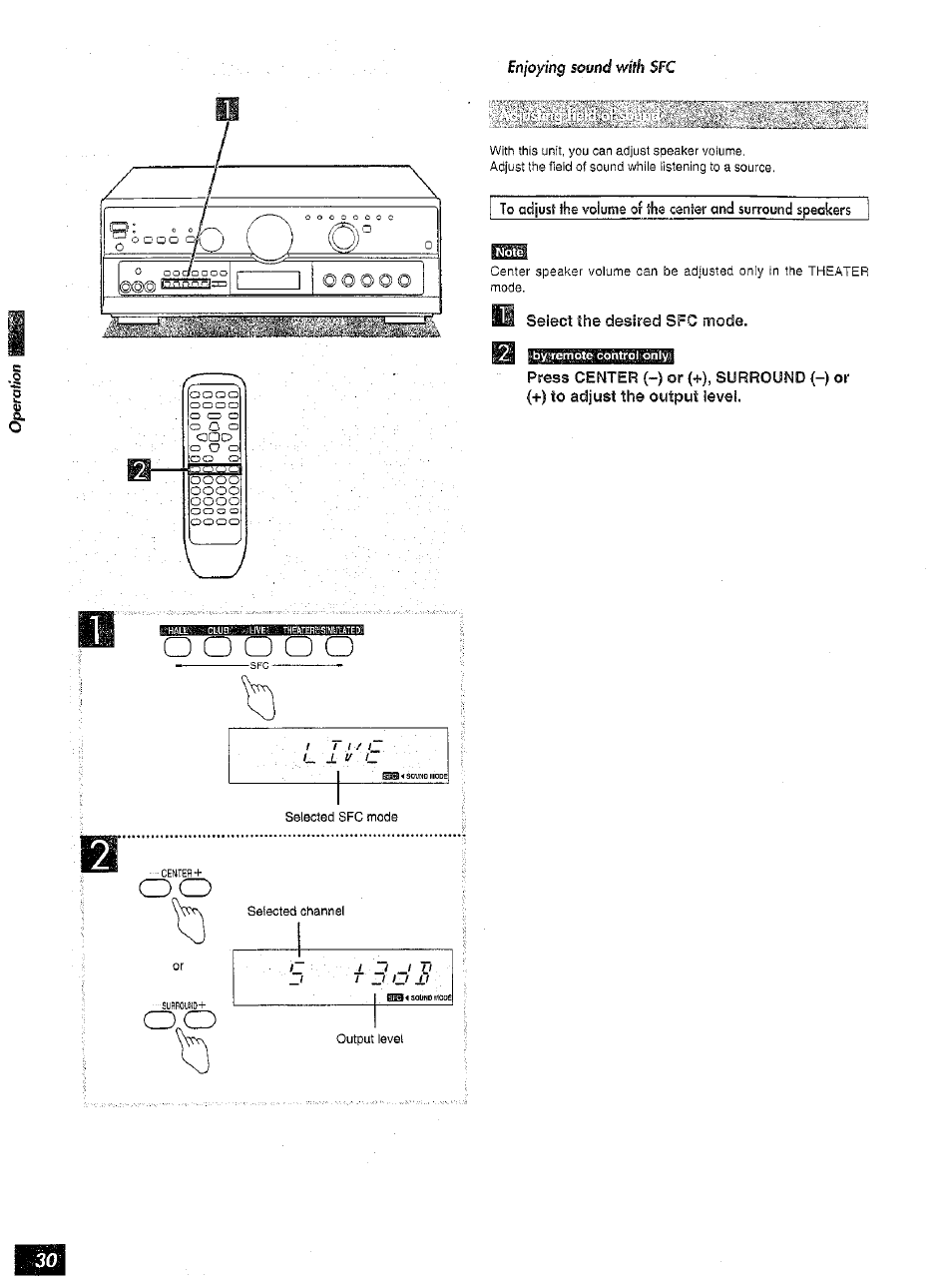 Panasonic SA-AX6 User Manual | Page 30 / 36