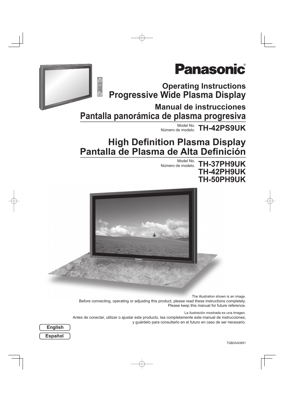 Panasonic TH-37PH9UK User Manual | 100 pages