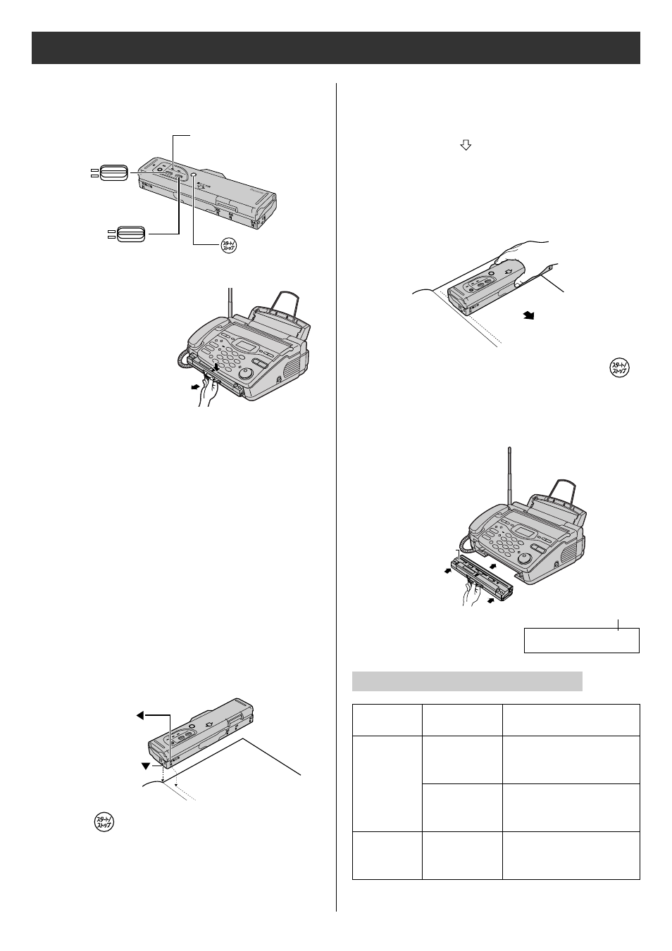 Using hand scanner, Scanning a document | Panasonic KX-PW55CL User Manual | Page 18 / 24