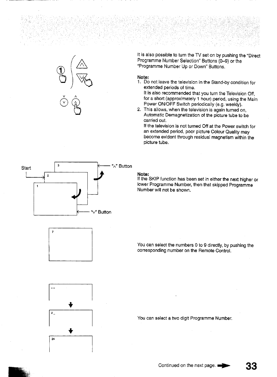 Panasonic TC-W21 User Manual | Page 33 / 80