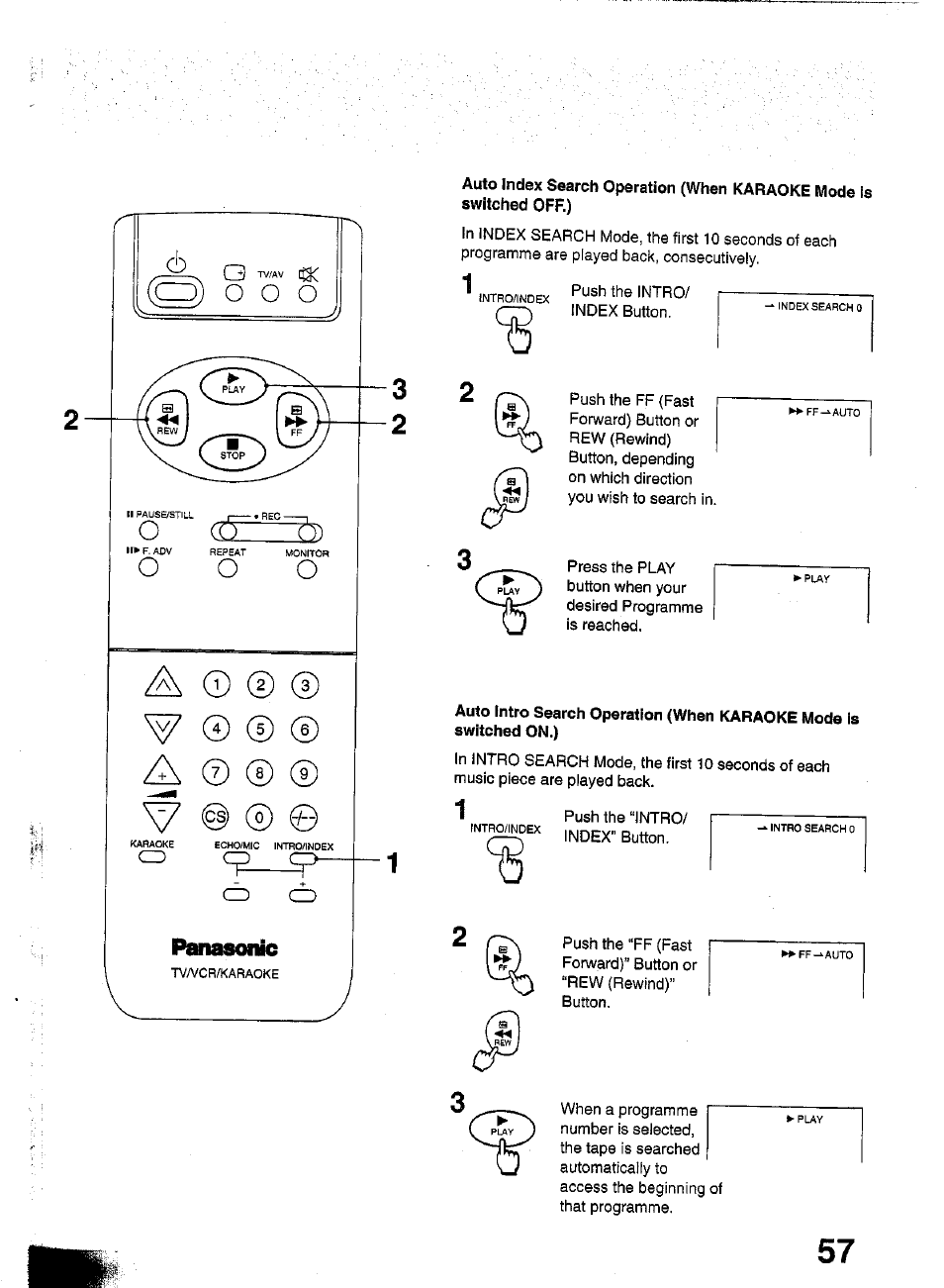 Panasonic TC-W21 User Manual | Page 57 / 80