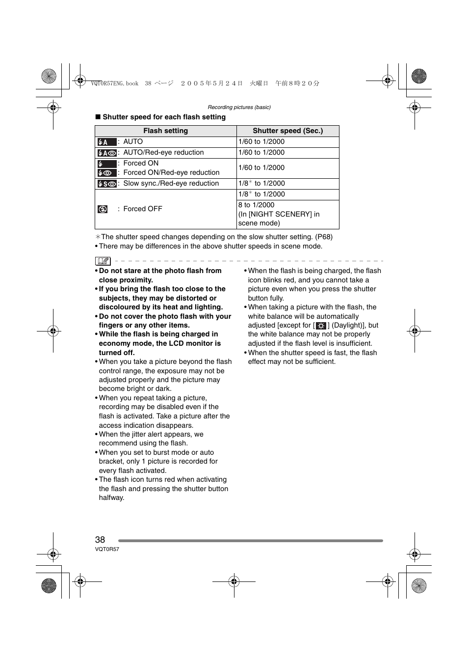 Panasonic DMC-FX8GN User Manual | Page 38 / 104