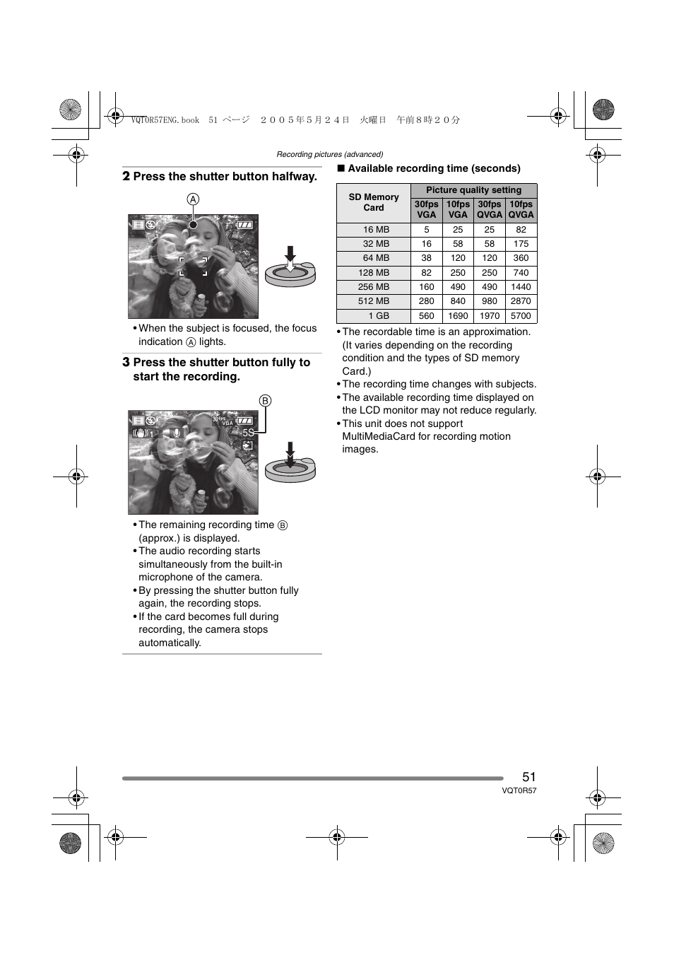 Panasonic DMC-FX8GN User Manual | Page 51 / 104
