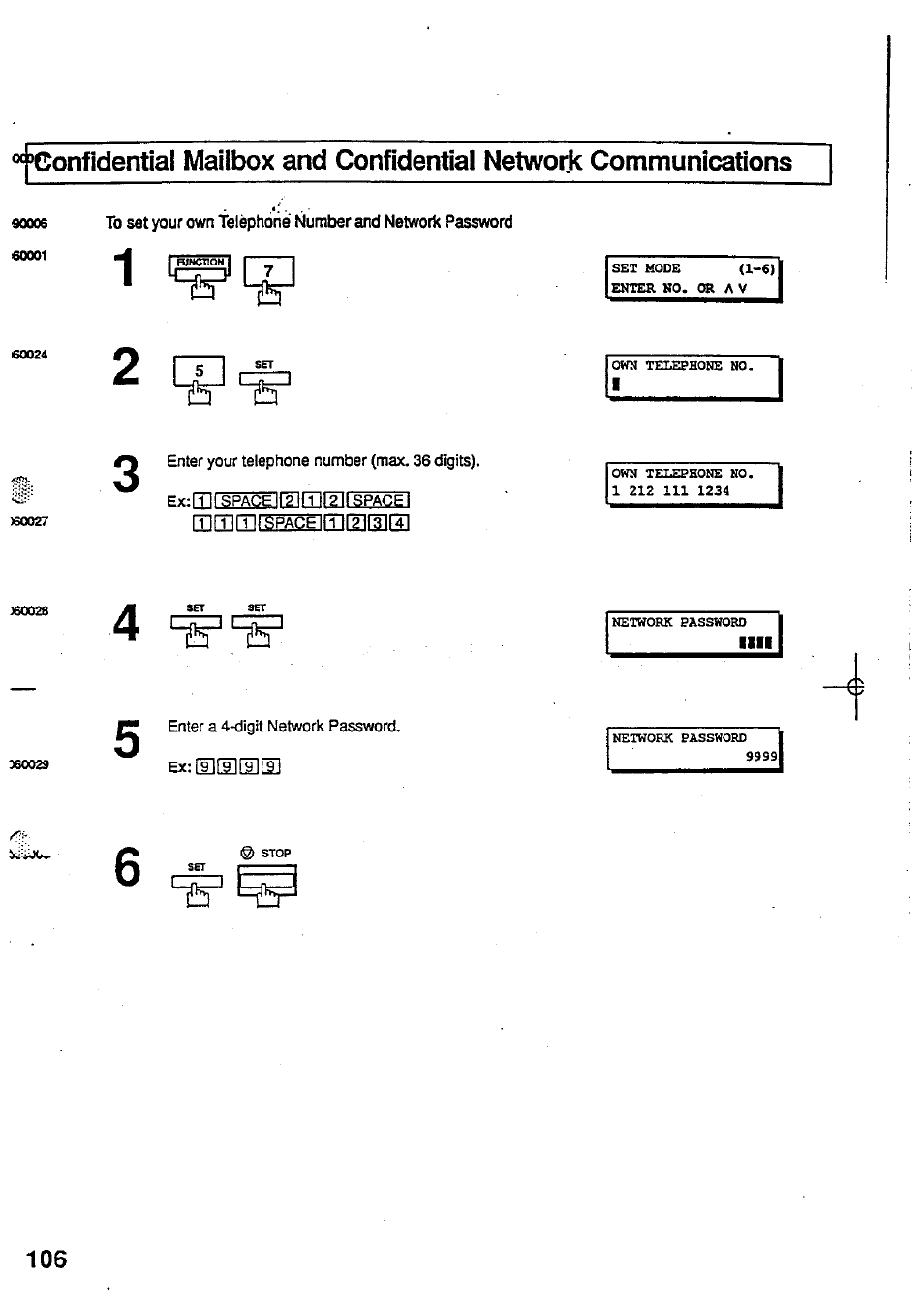 Eoool | Panasonic Panafax UF-744 User Manual | Page 110 / 164