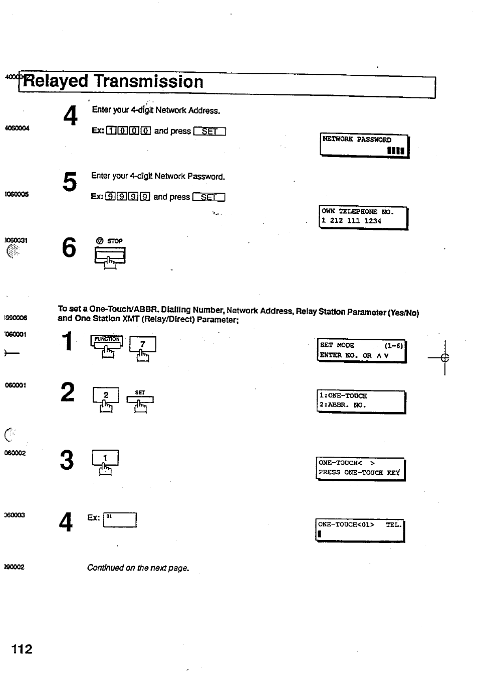 Transmission | Panasonic Panafax UF-744 User Manual | Page 116 / 164