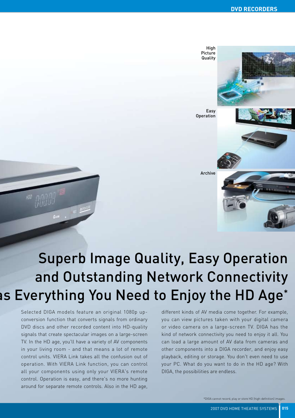 Panasonic DVD Home Theatre System User Manual | Page 15 / 36