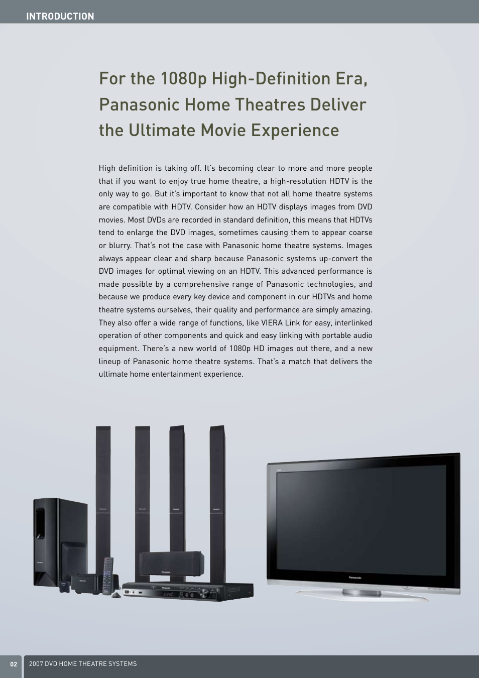 Panasonic DVD Home Theatre System User Manual | Page 2 / 36