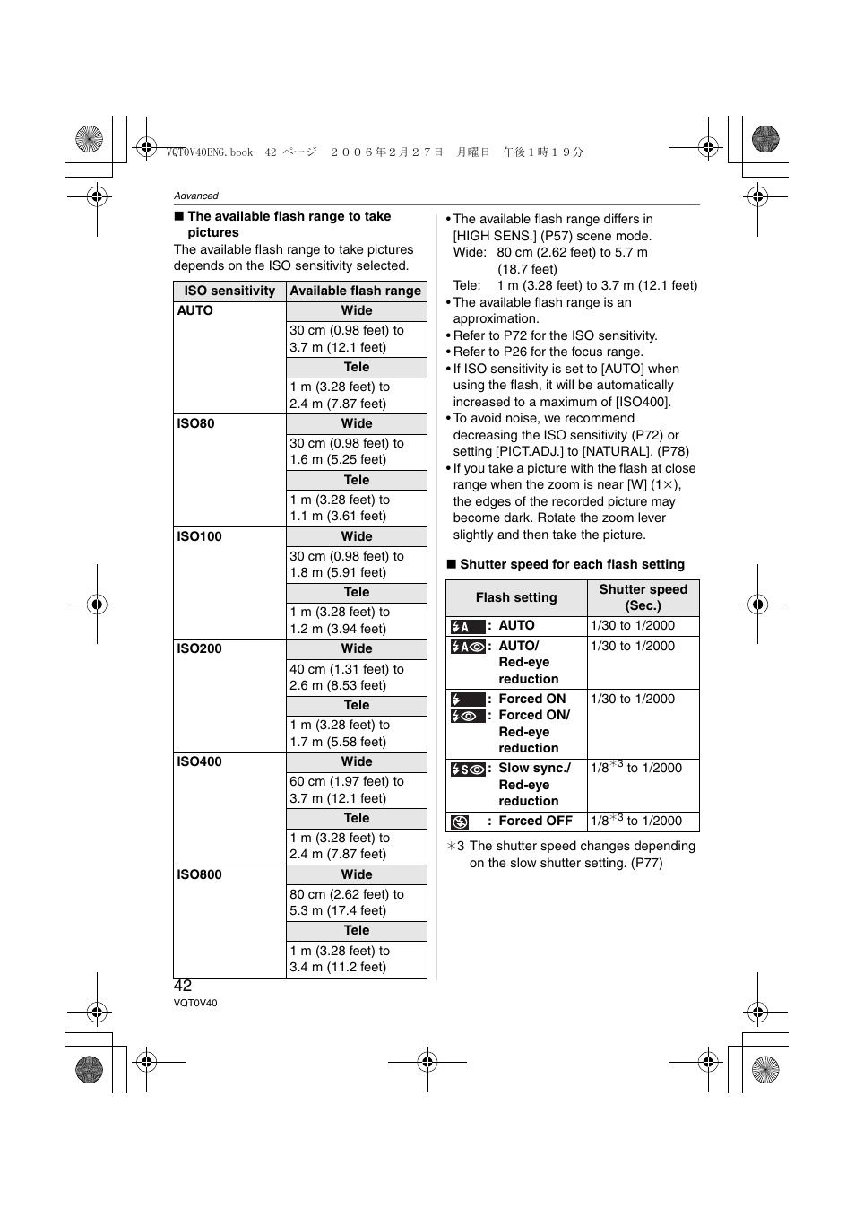 Panasonic DMC-TZ1 User Manual | Page 42 / 124