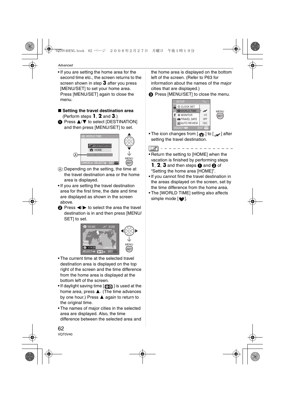 Panasonic DMC-TZ1 User Manual | Page 62 / 124