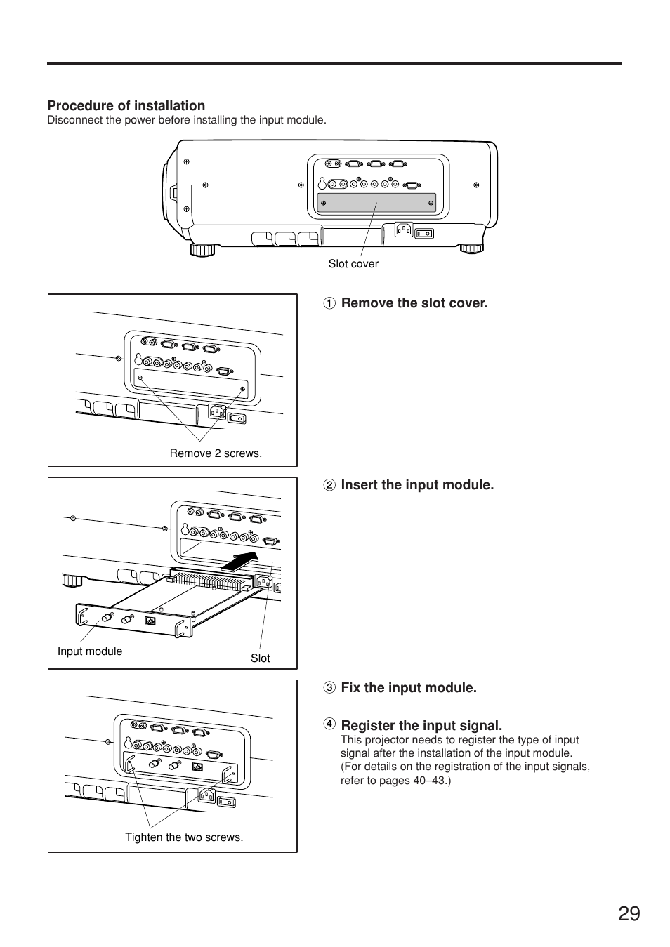 Panasonic PT-DW7000U User Manual | Page 29 / 116
