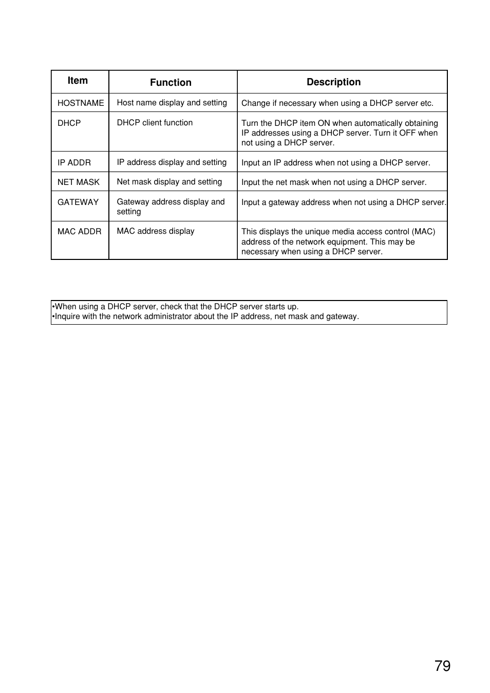 Panasonic PT-D9610U User Manual | Page 79 / 100