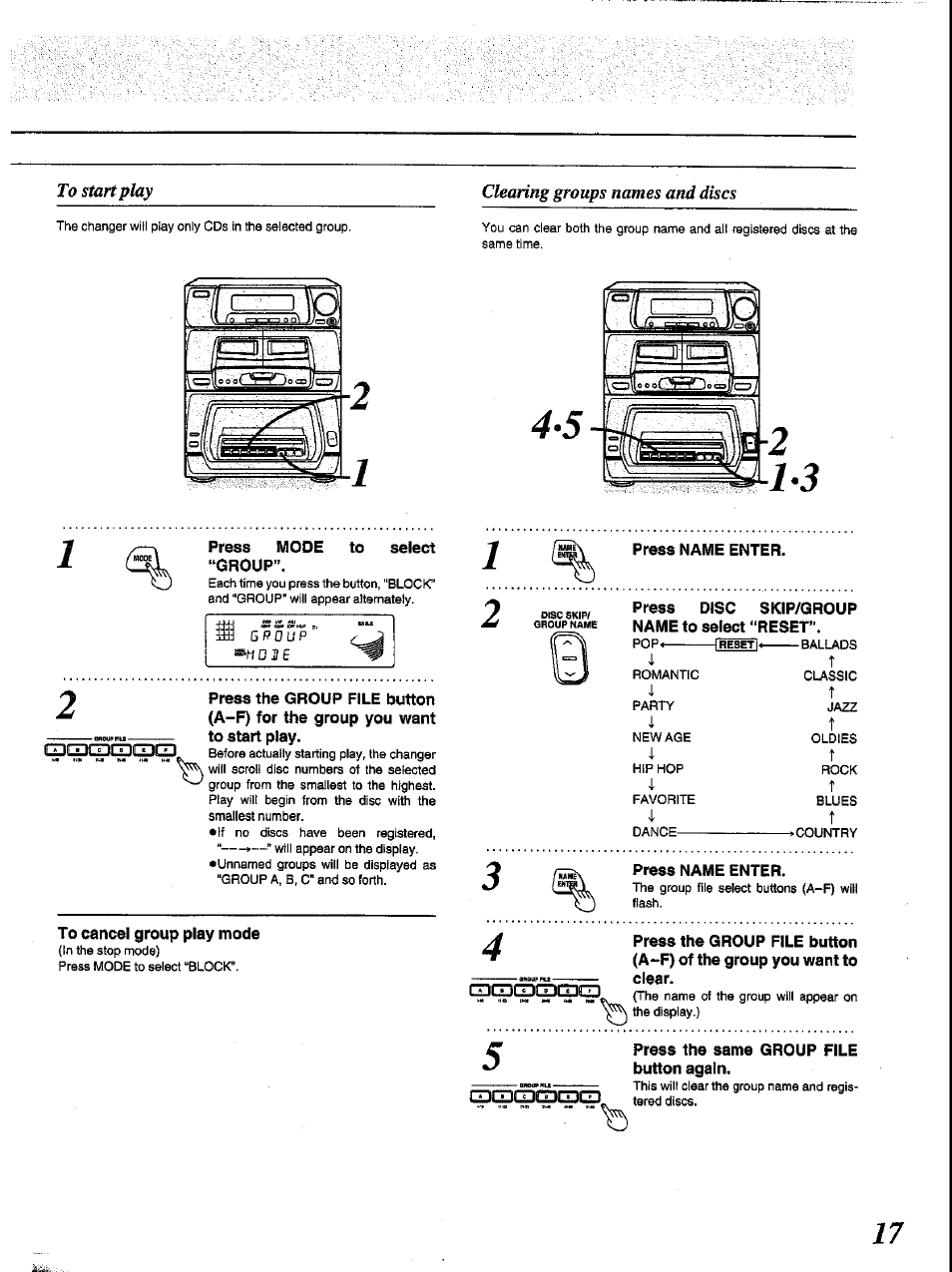 Panasonic SC-CH84M User Manual | Page 17 / 46