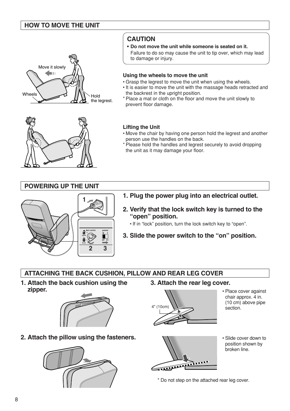 Panasonic EP1273 User Manual | Page 10 / 27