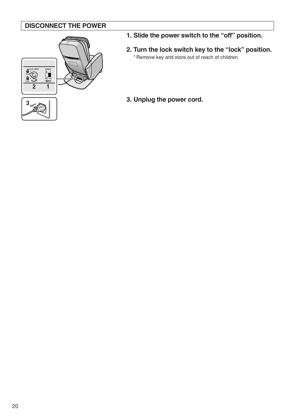 Panasonic EP1273 User Manual | Page 22 / 27