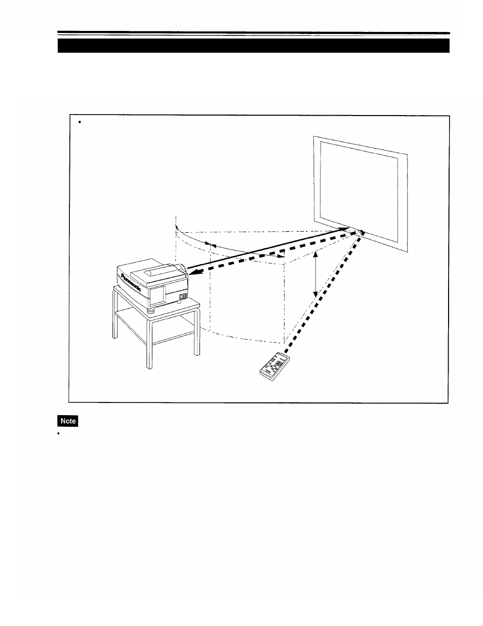 Installing the projector (cont.) | Panasonic PT-D995U User Manual | Page 20 / 60