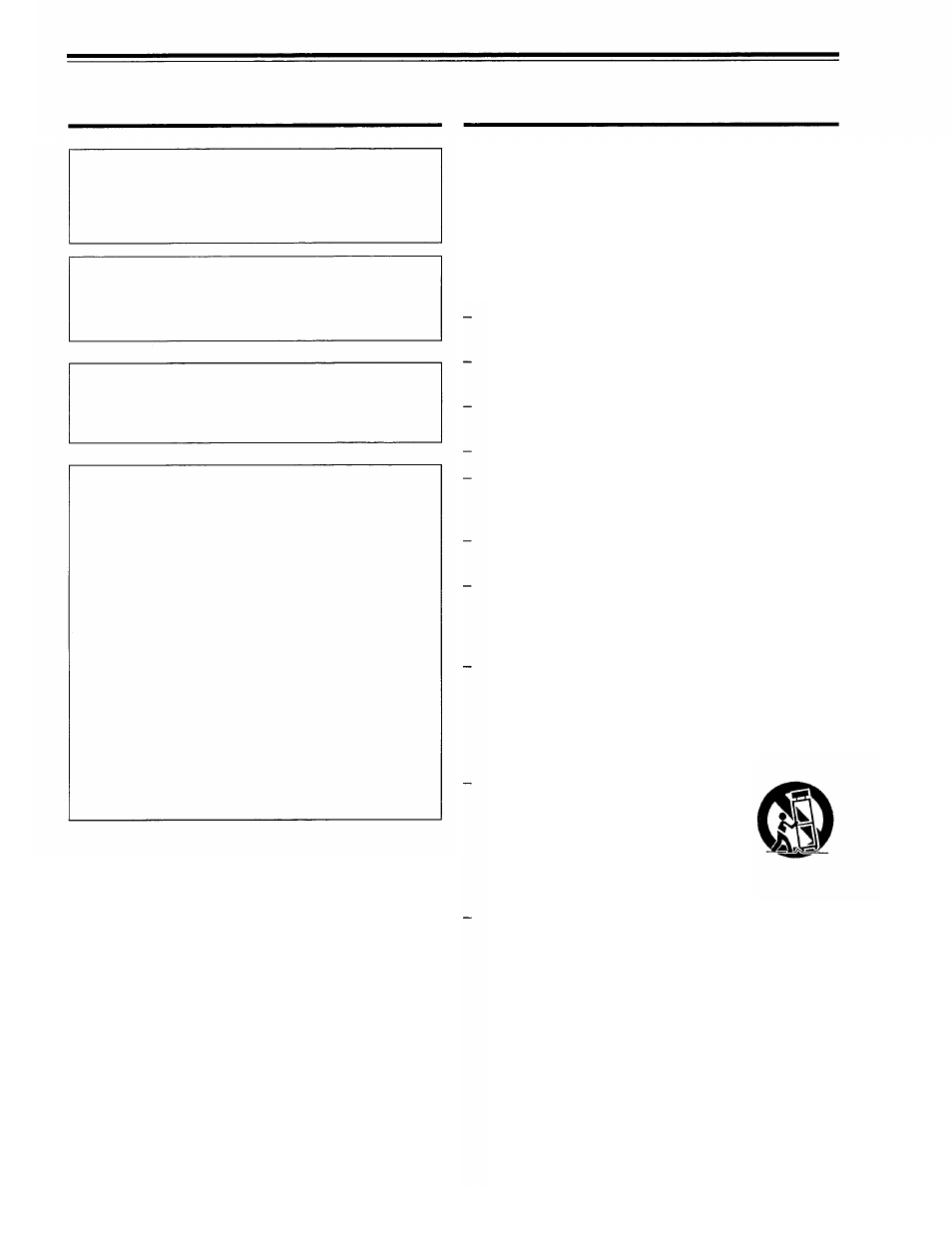 Safety precautions, Important information important safeguards, Warning | Caution | Panasonic PT-D995U User Manual | Page 3 / 60