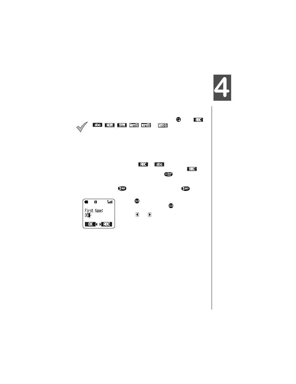 Text entry operations | Panasonic Versio EB-TX320 User Manual | Page 35 / 46