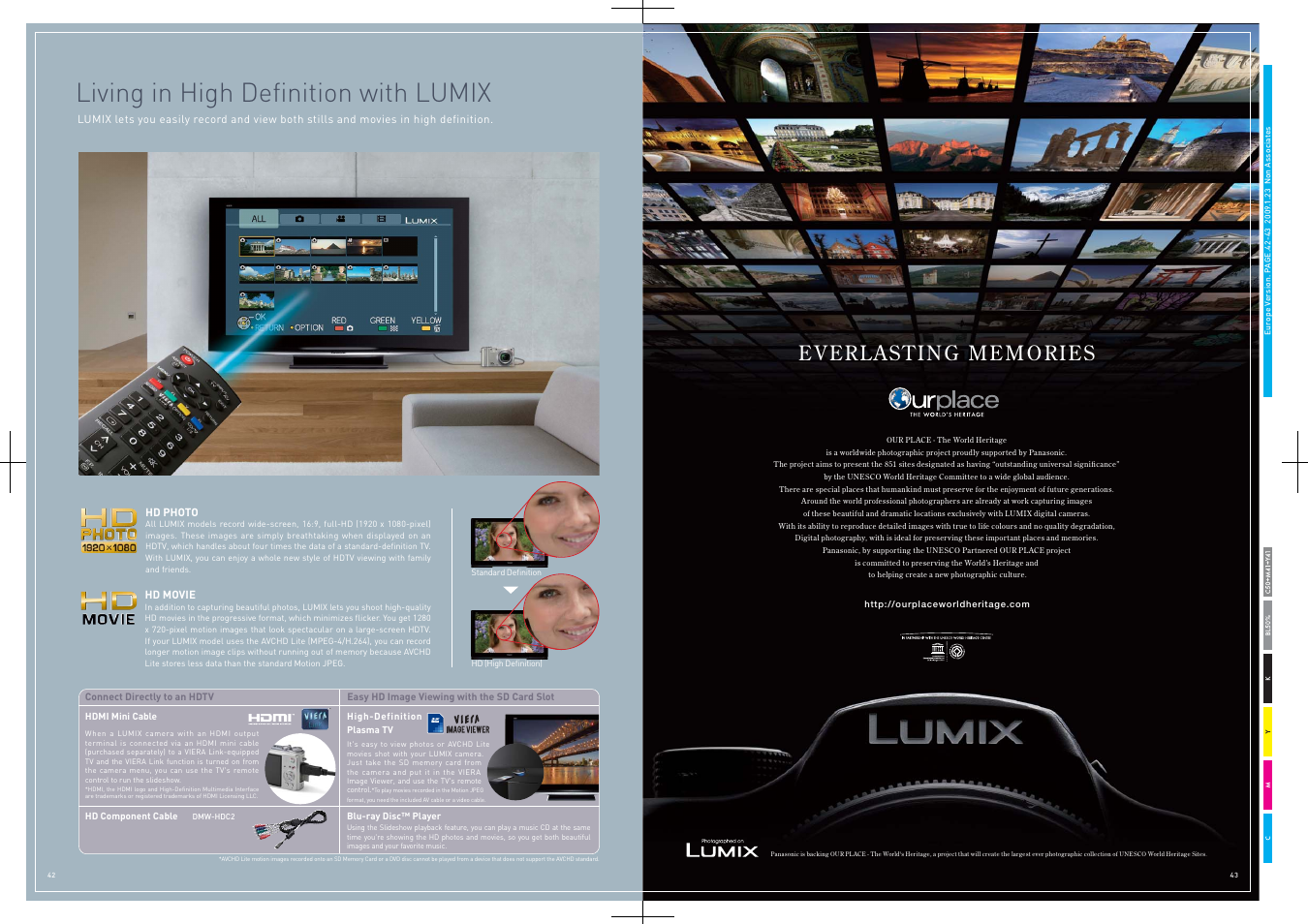 Living in high defi nition with lumix | Panasonic DMC-FT1 User Manual | Page 22 / 22