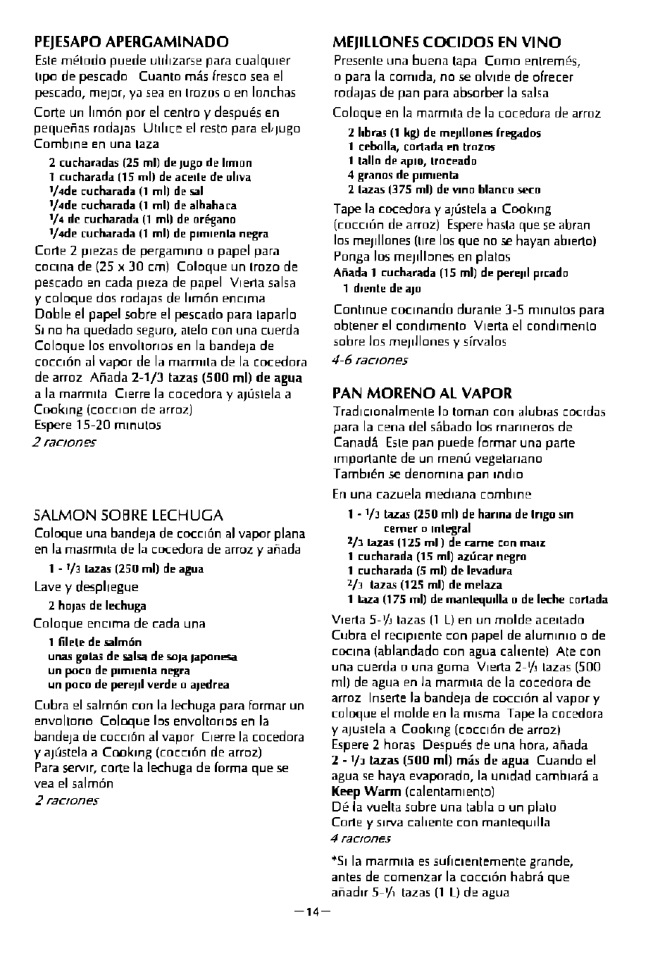 Panasonic SR-W18FSP User Manual | Page 15 / 16