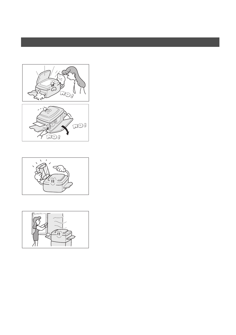 Getting to know your machine, Precautions, Handing toner and paper ventilation | Panasonic DP-150FX User Manual | Page 10 / 112