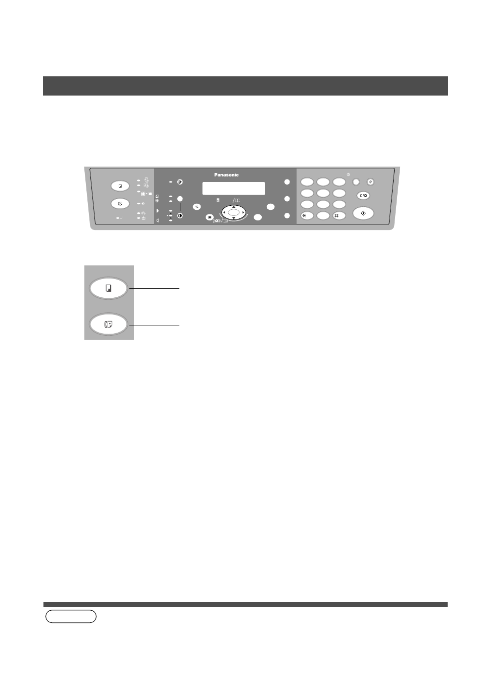 Selection of function, Selecting the fax mode or copy mode, Getting to know your machine | You can set the power on default, Copy fax | Panasonic DP-150FX User Manual | Page 16 / 112