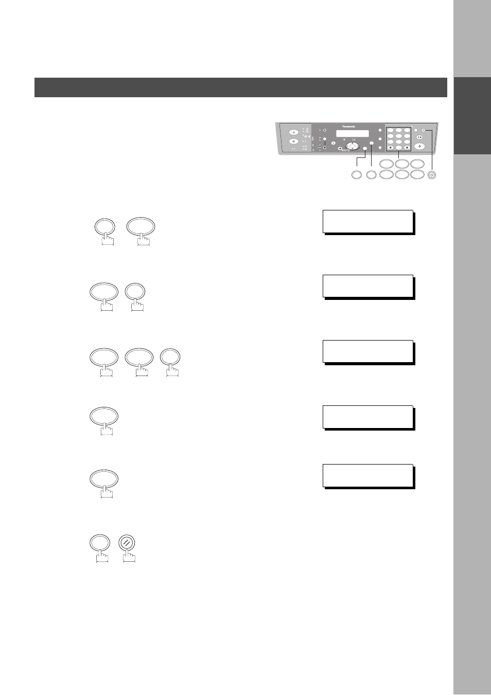 Installing your machine, Setting the dialing method (tone or pulse) | Panasonic DP-150FX User Manual | Page 17 / 112