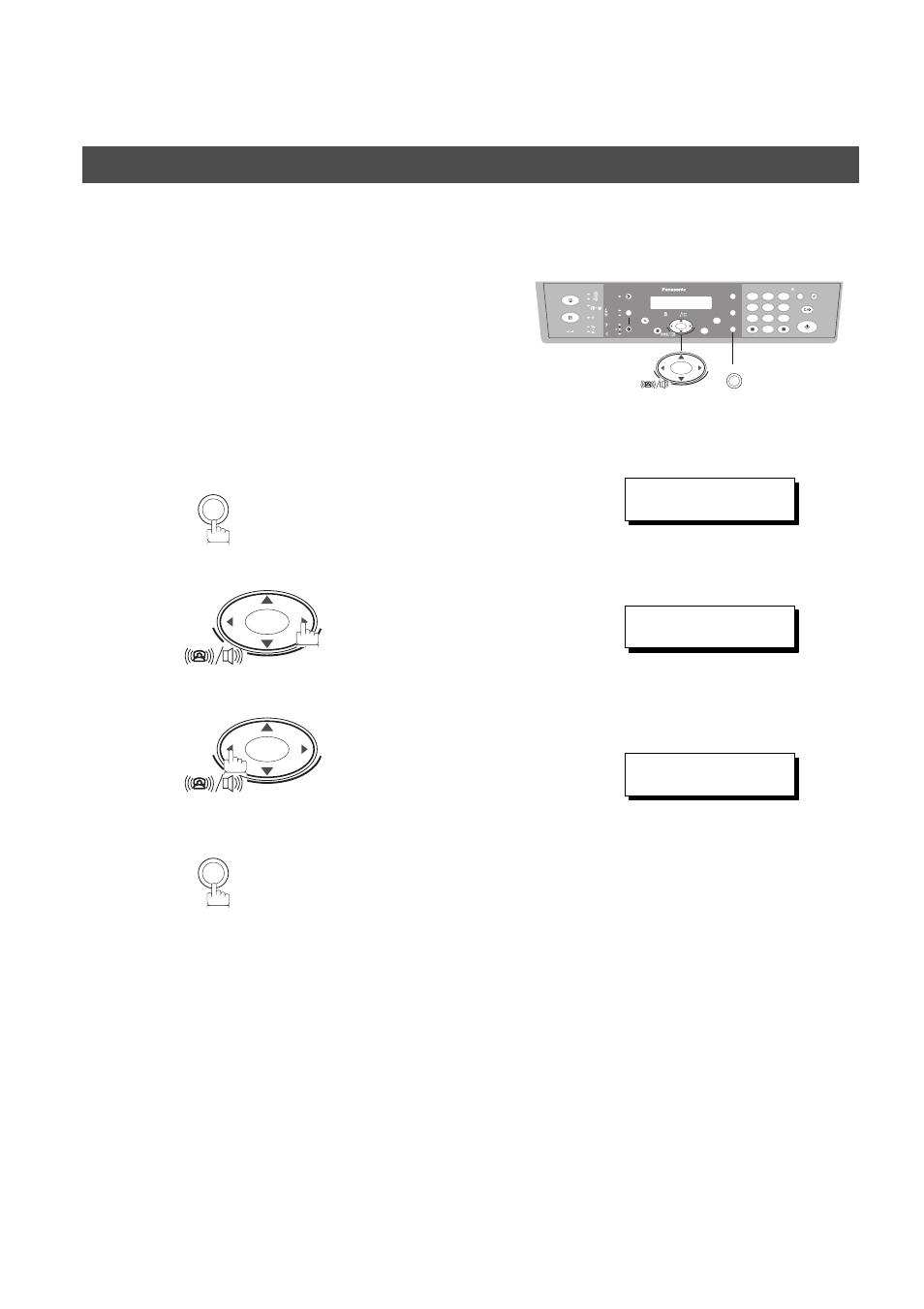 Adjusting the volume, Setting the monitor volume and ringer volume, Setting the monitor volume | Installing your machine | Panasonic DP-150FX User Manual | Page 18 / 112