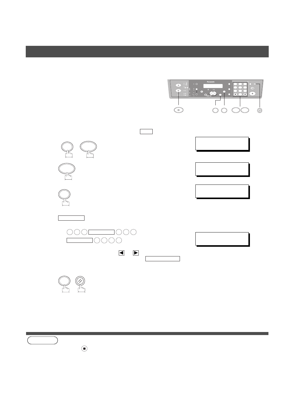 Setting your id number (fax telephone number), Installing your machine, User parameters for fax | Panasonic DP-150FX User Manual | Page 24 / 112