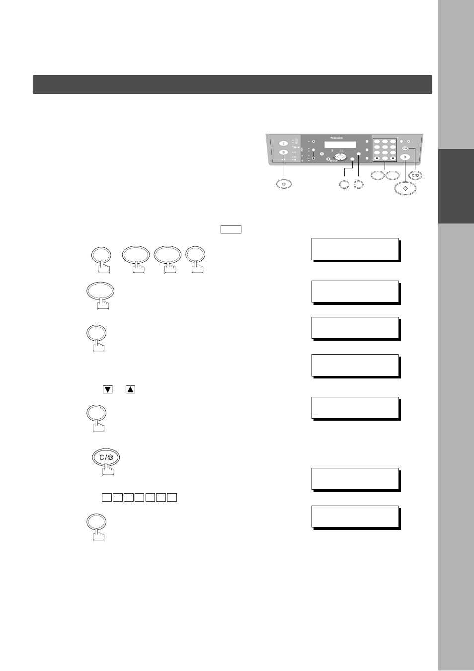 Changing the phone book, Programming your machine, Phone book | Panasonic DP-150FX User Manual | Page 27 / 112