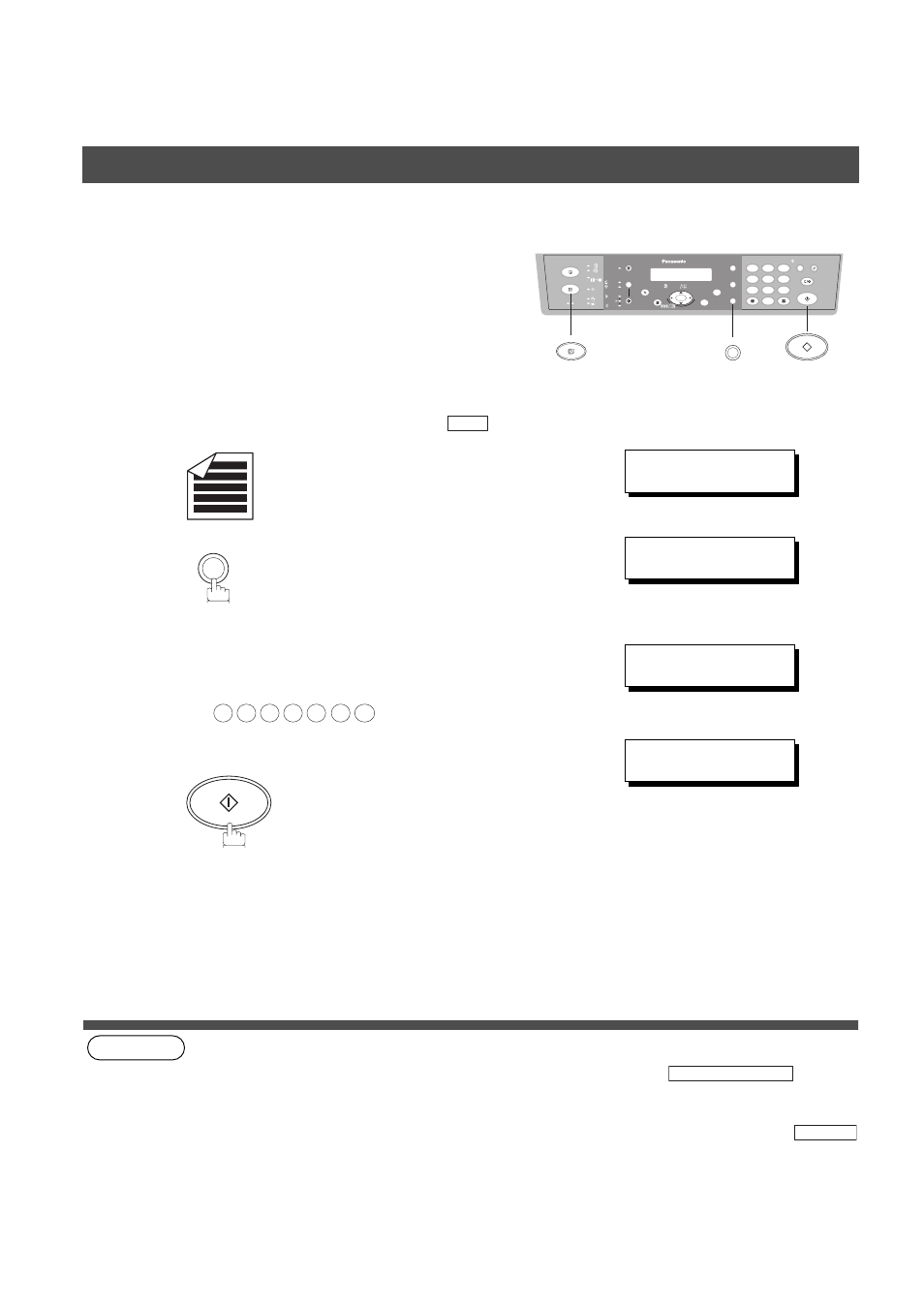 On-hook dialing, Basic operations, Sending documents | Panasonic DP-150FX User Manual | Page 54 / 112
