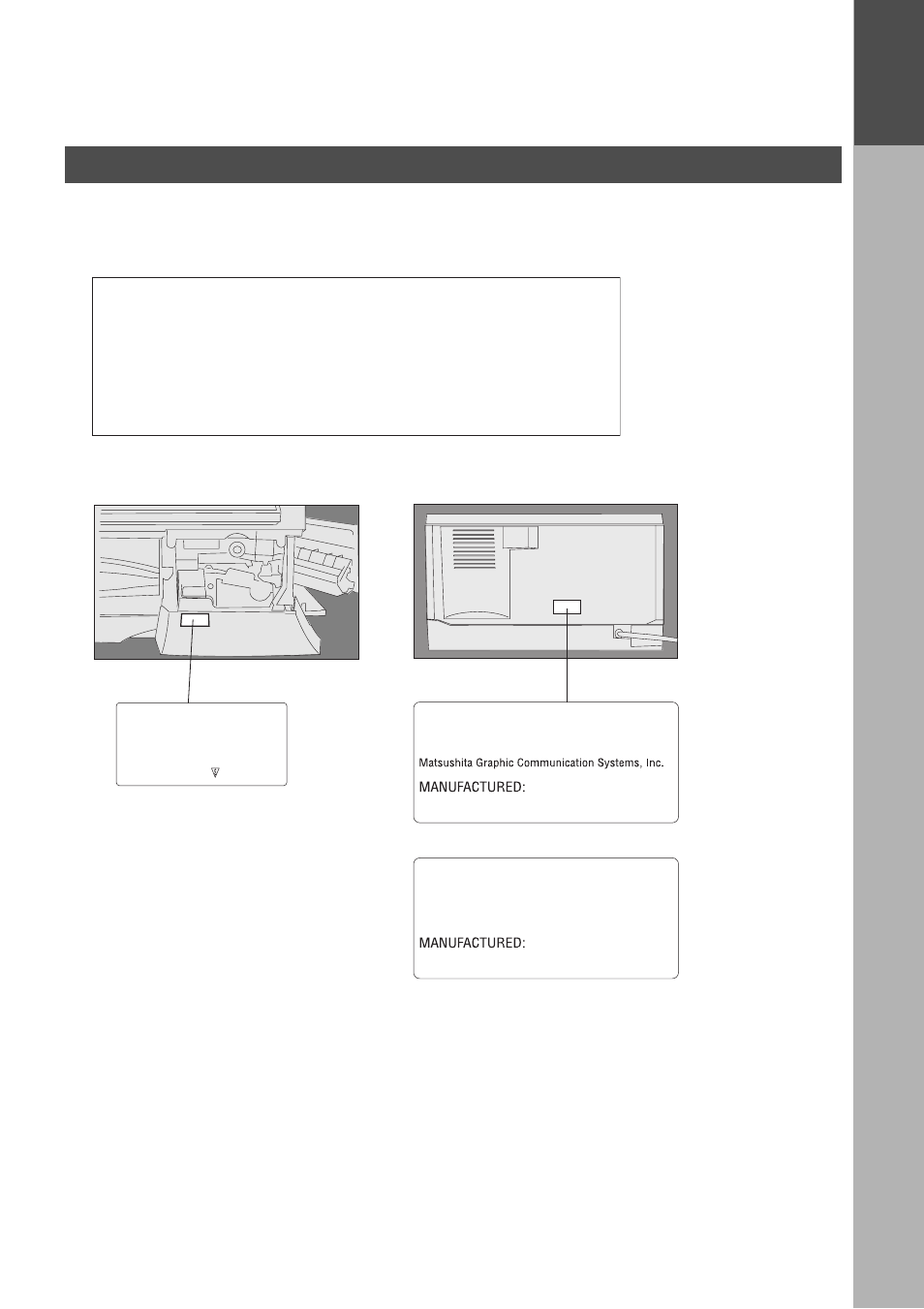 Getting to know your machine, Precautions, For your safety | Panasonic DP-150FX User Manual | Page 9 / 112