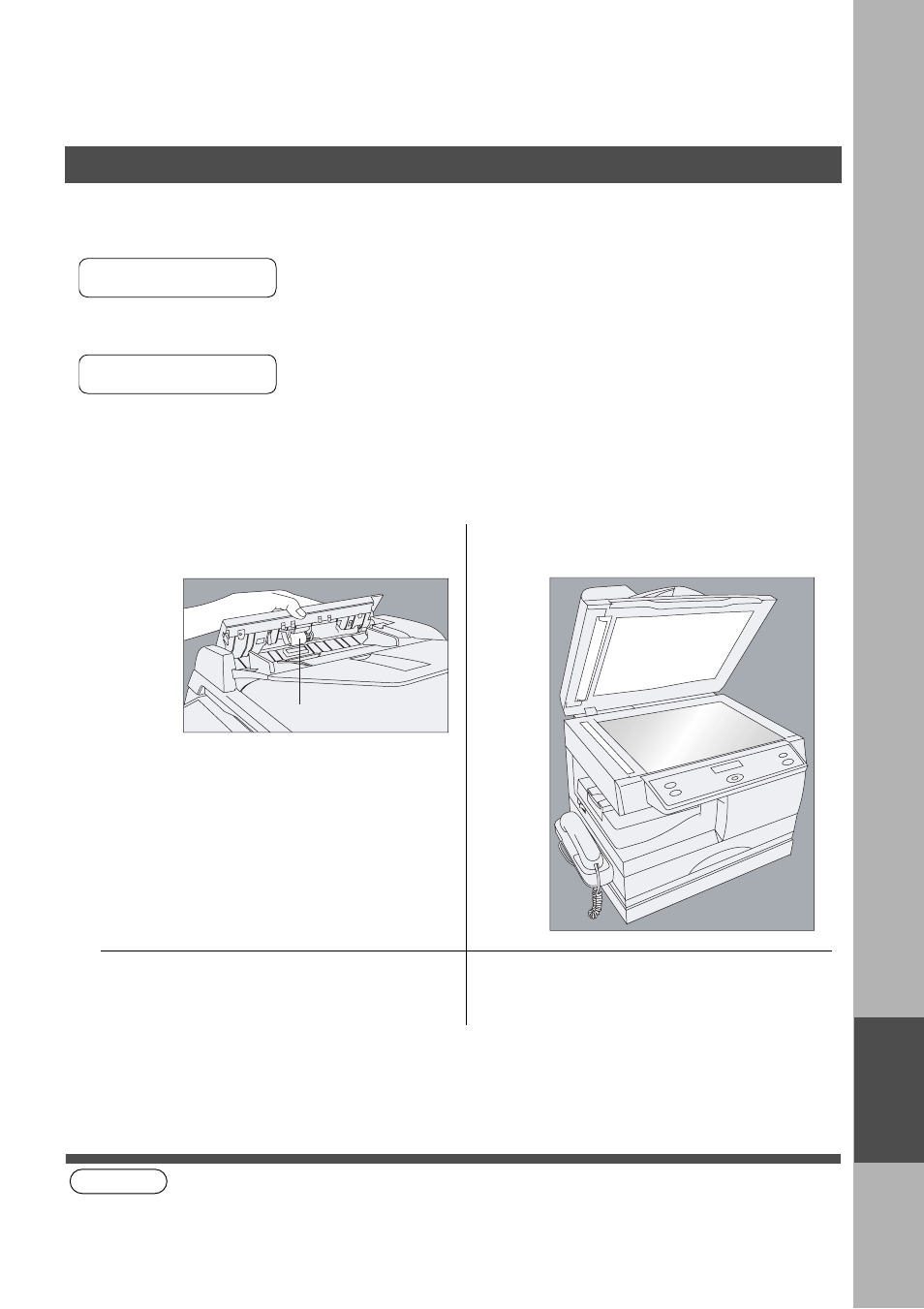 Cleaning the document scanning area | Panasonic DP-150FX User Manual | Page 95 / 112